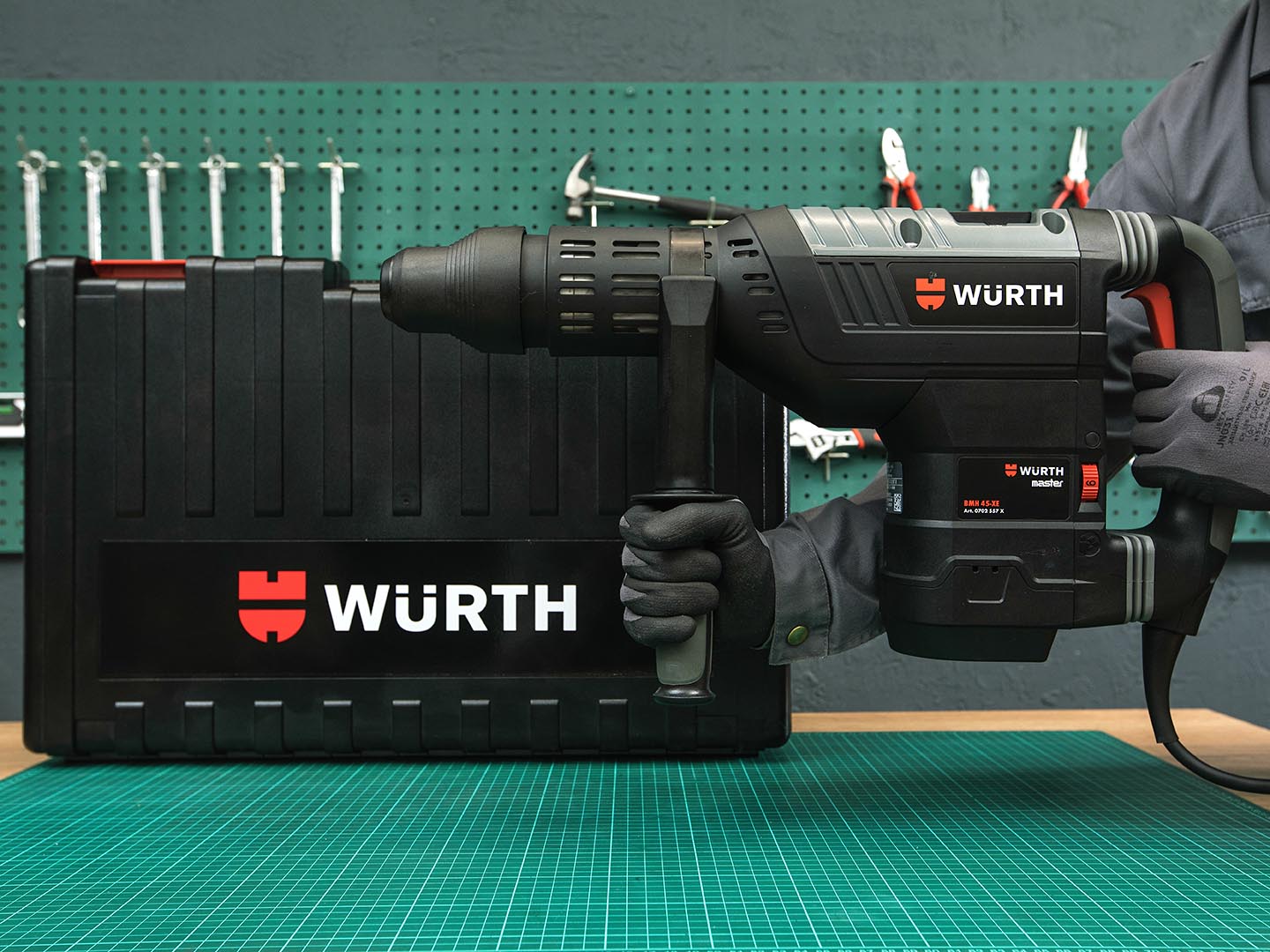 Сверлильный и зубильный молоток Wurth BMH 45XE   (05-01033)